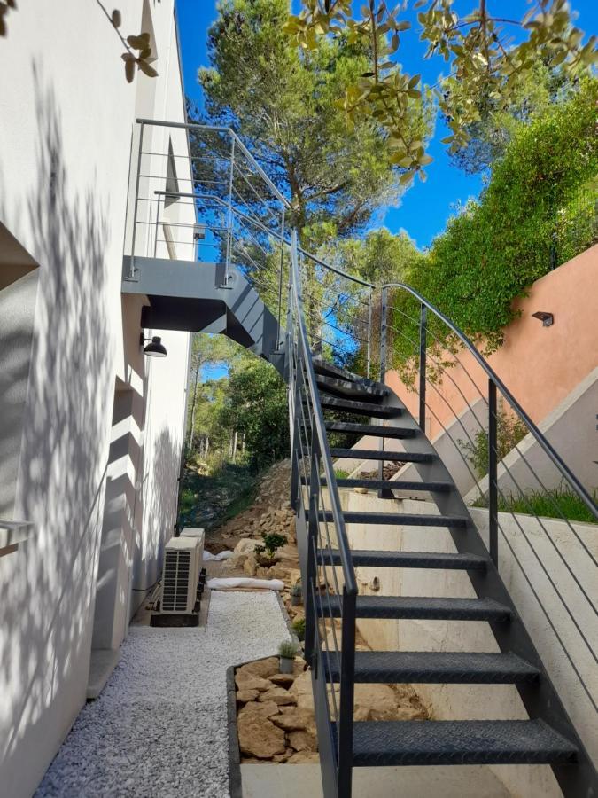 Studio Du Roc Des Garrigues Langlade Exterior foto